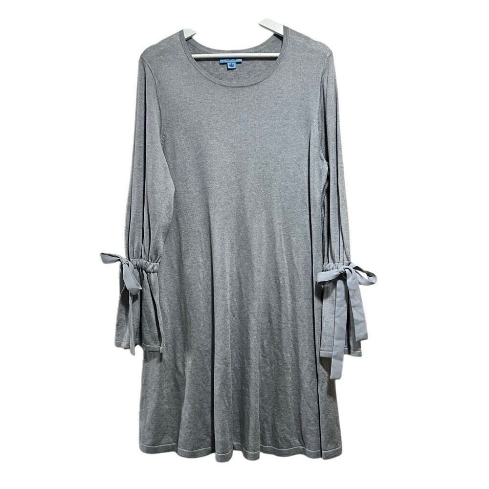 Cece Gray Bell Sleeve Sweater dress XL